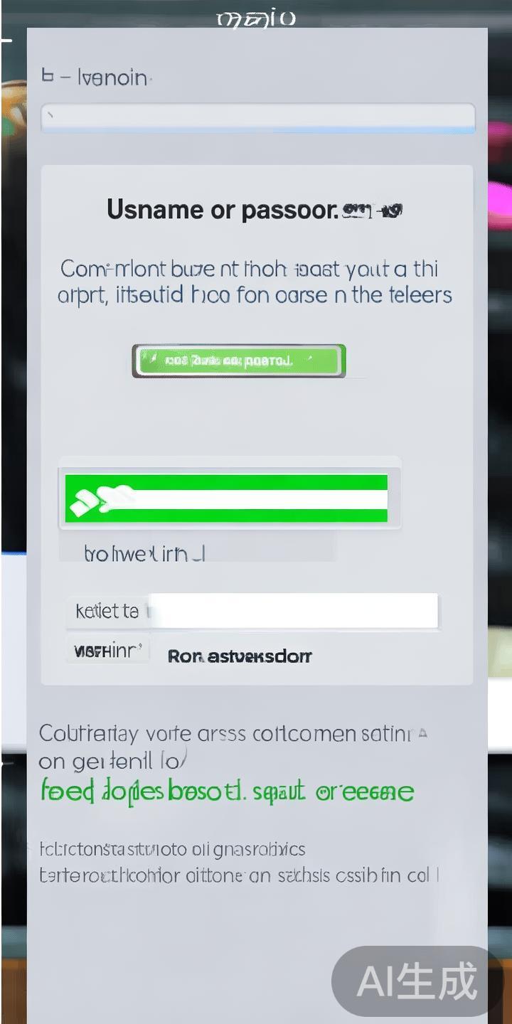 全面攻略:澳门新金沙备用入口多平台登录方式及常见问题解决指南 1.登录失败提示用户名或密码错误
解决方法:确认